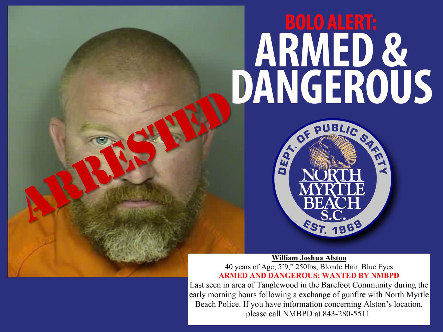 Alston Arrested-072122