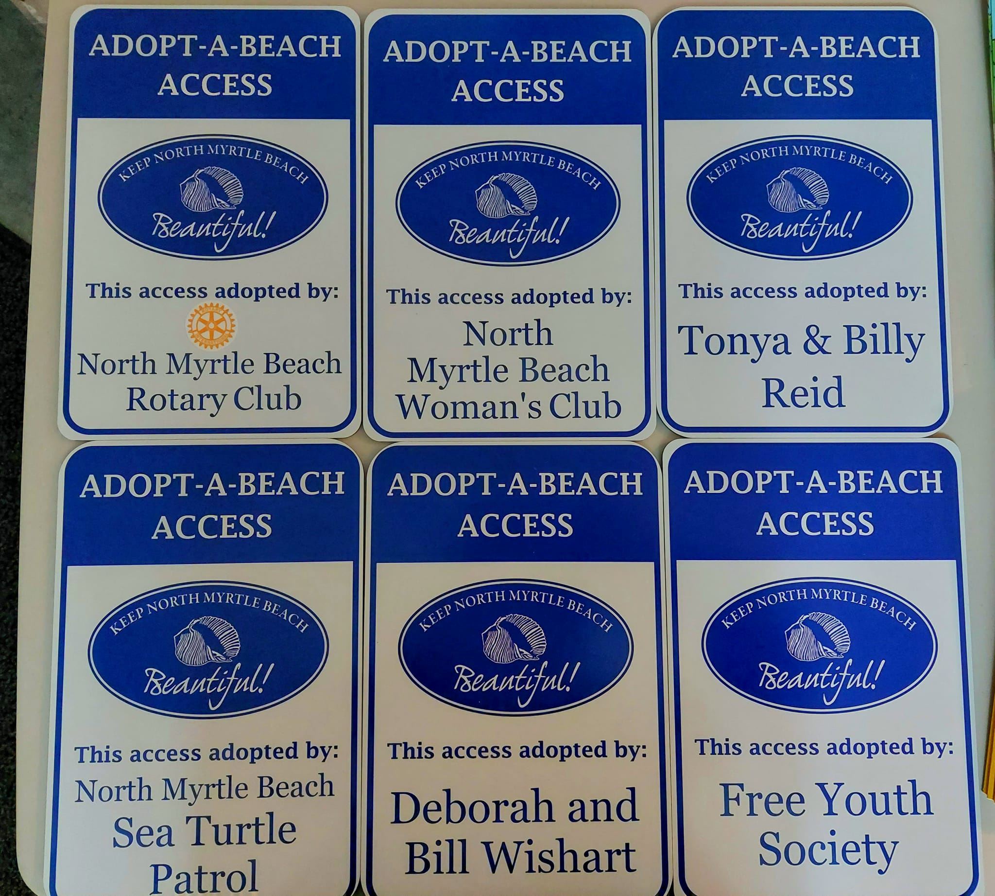 KNMBB Adopted Signs