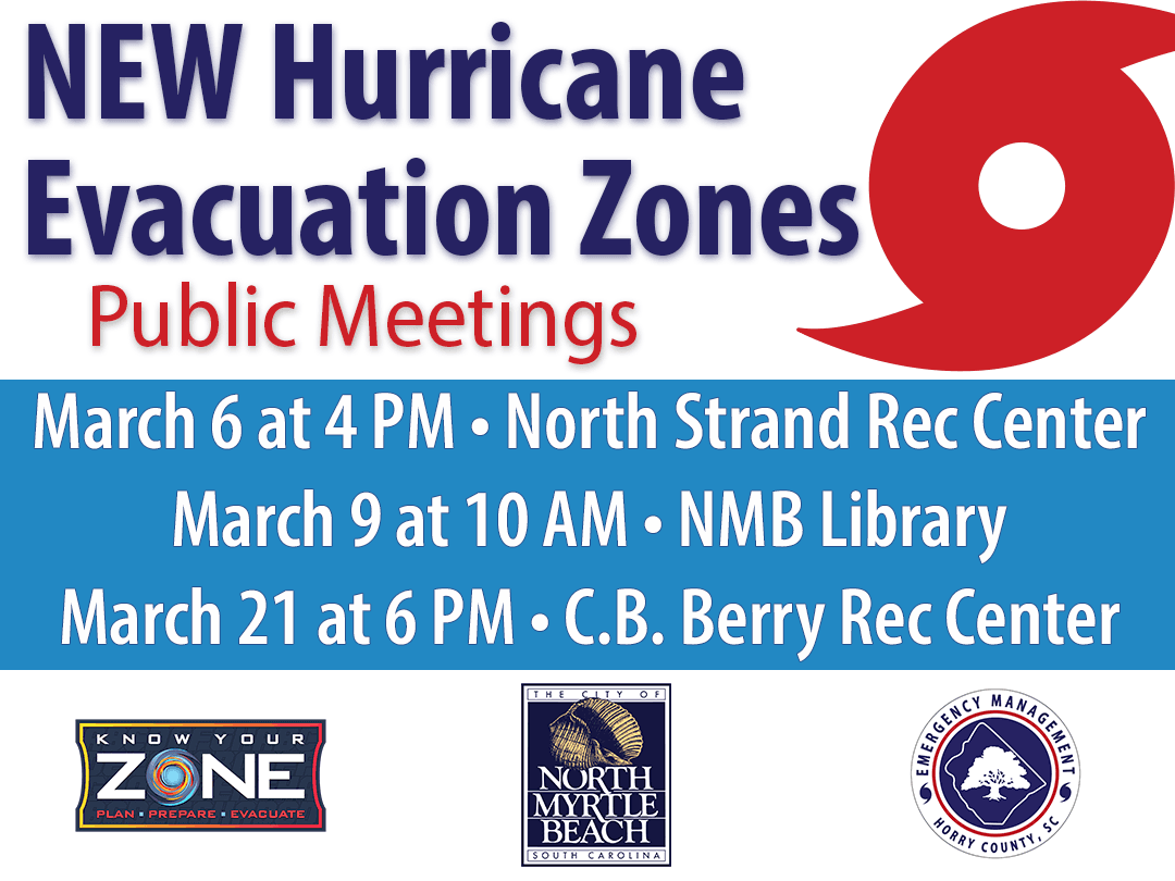 New Hurricane Evacuation Zones Meetings