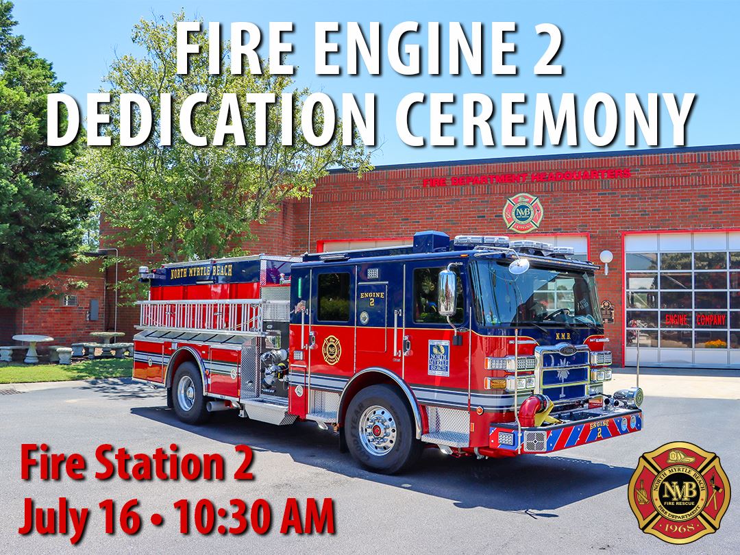 Engine 2 Dedication Ceremony